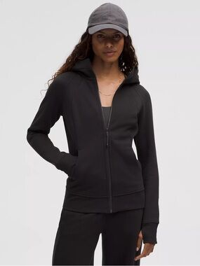 Lululemon Black Hooded Zip-Up Jacket